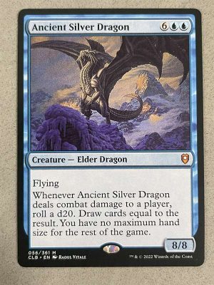 056ANCCLBN Ancient Silver Dragon