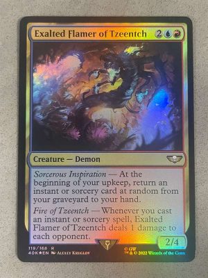 Exalted Flamer of Tzeentch