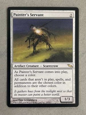 257PAISHMN Painter's Servant