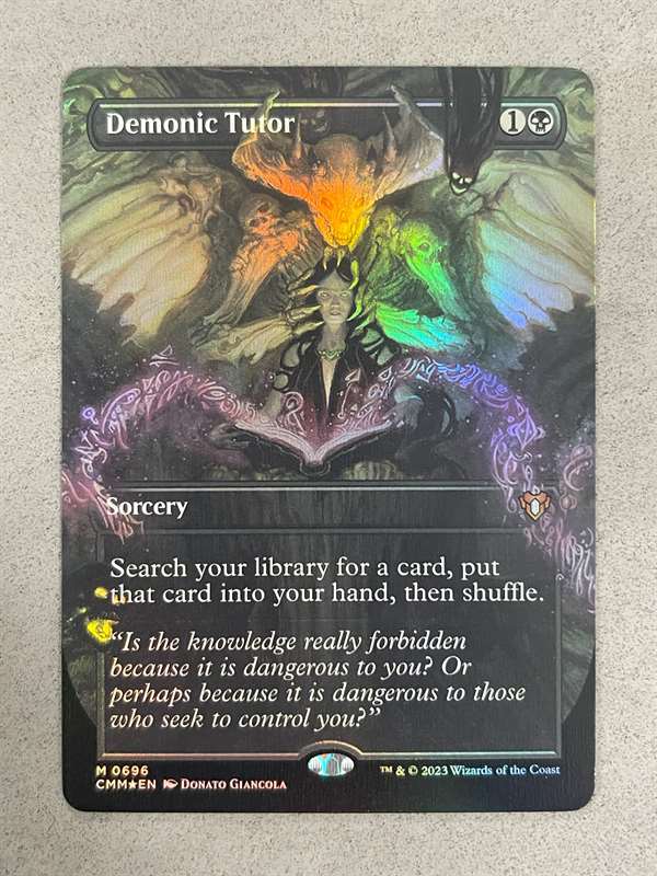 696DEMCMMF Demonic Tutor