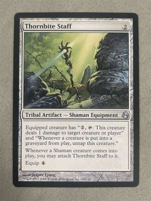 145THOMORN Thornbite Staff