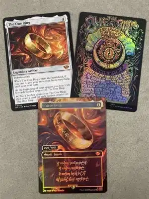 one ring mtg card The Proxy – Gilded Goblet The Gathering Trading card vendor posts $1