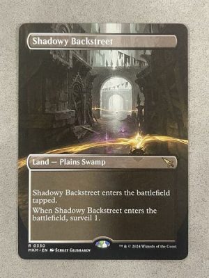 Shadowy Backstreet