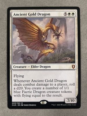 003ANCCLBN Ancient Gold Dragon