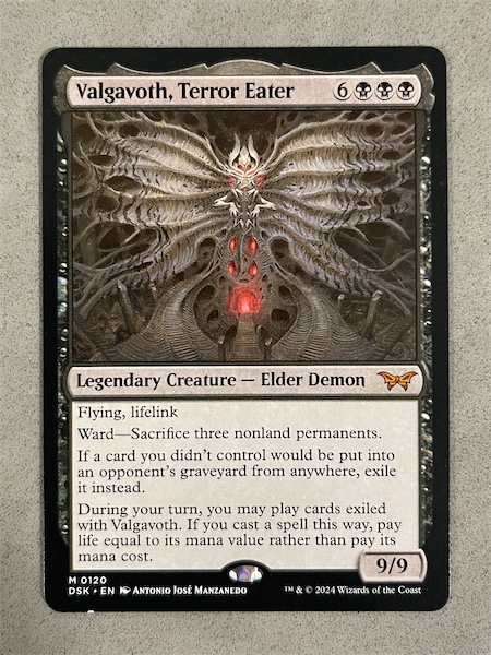 Valgavoth, Terror Eater