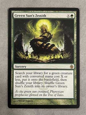 Green Sun's Zenith