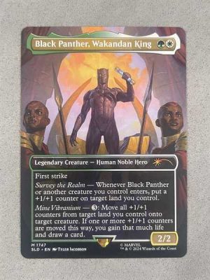 1747BLASLDN Black Panther, Wakandan King