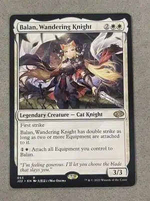 Balan, Wandering Knight MTG Proxy | Proxy Universe | Proxy Universe