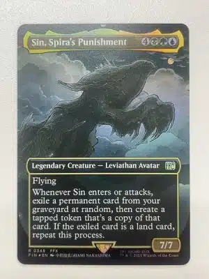 mtg punishment cards Leyline of Proxy Liquid Luck and enchantment with converted mana cost X. Sin, Spira's Punishment