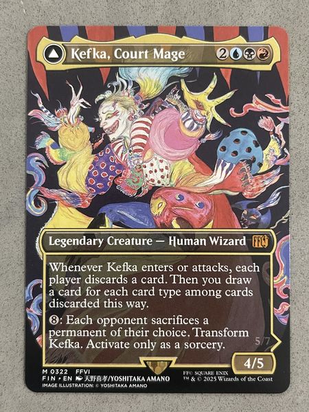 322KEFFINN-1 Kefka, Court Mage // Kefka, Ruler of Ruin