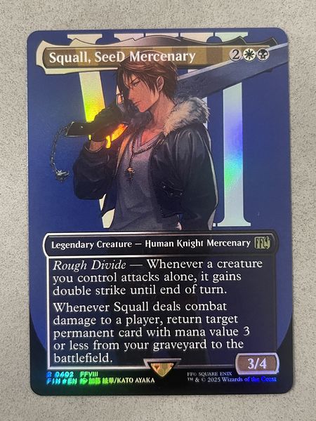 402SQUFINF Squall, SeeD Mercenary