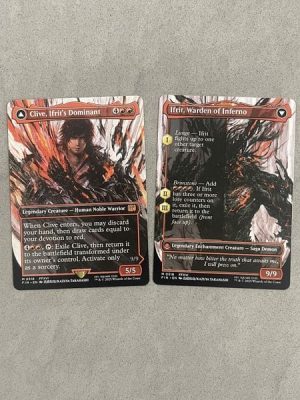 Clive, Ifrit's Dominant // Ifrit, Warden of Inferno