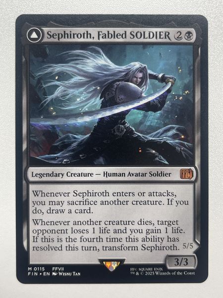 Sephiroth, Fabled SOLDIER // Sephiroth, One-Winged Angel