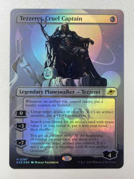 287TEZEOEF Tezzeret, Cruel Captain