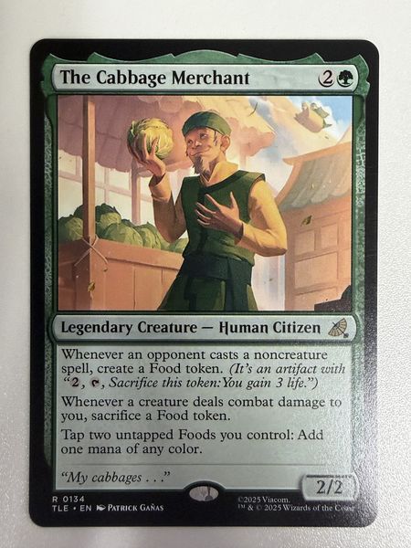 The Cabbage Merchant