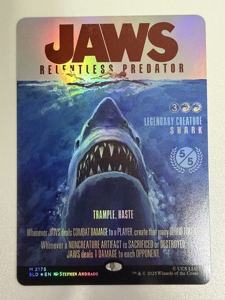 Jaws, Relentless Predator