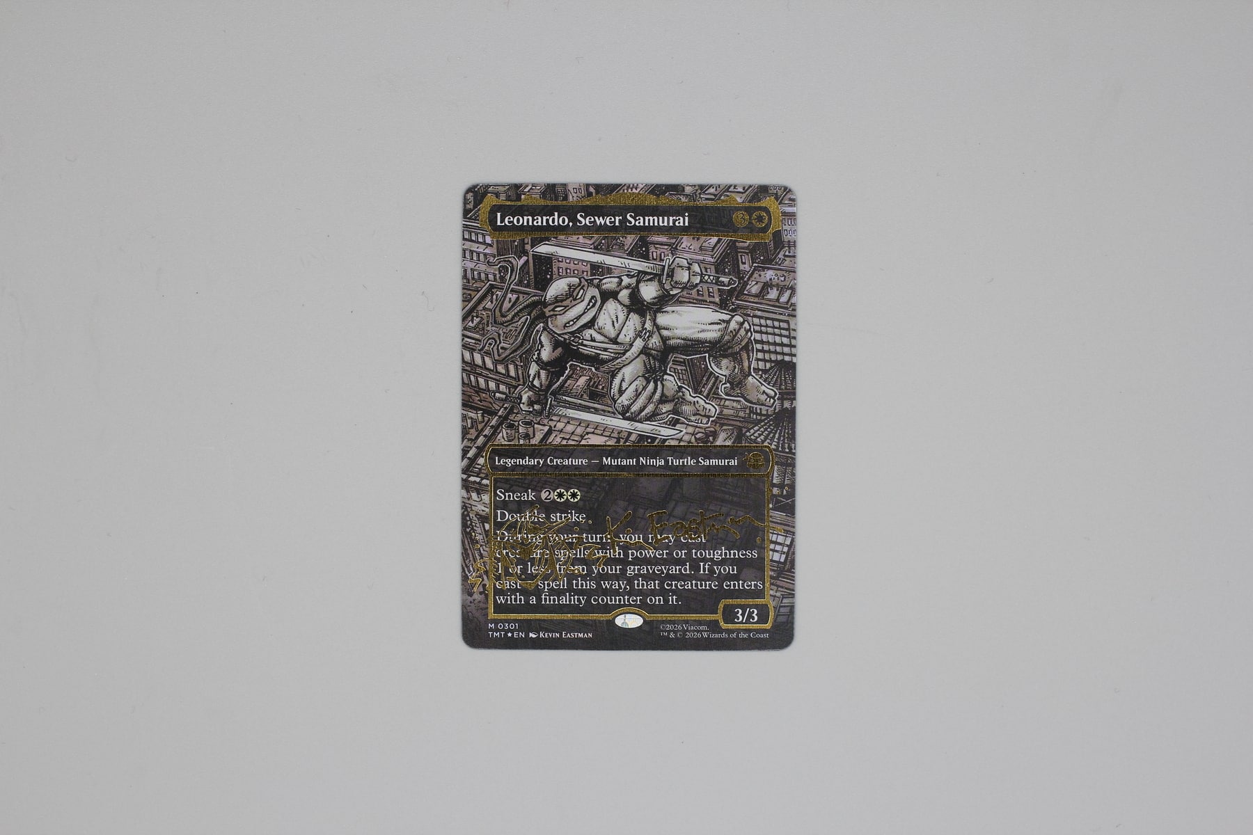 Leonardo, Sewer Samurai MTG Proxy | Proxy Universe | Proxy Universe