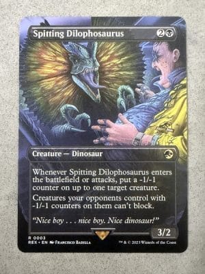 Spitting Dilophosaurus