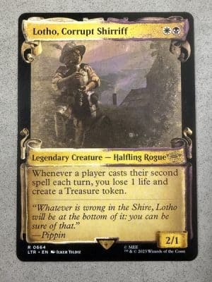 Lotho, Corrupt Shirriff