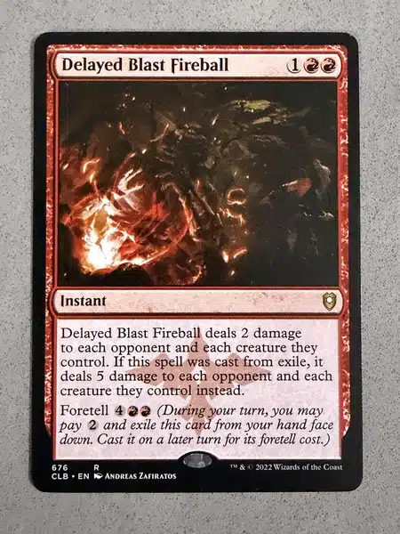 Delayed Blast Fireball